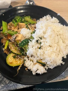 My dinner two days ago at a mongolian grill going tonight to one as part 1