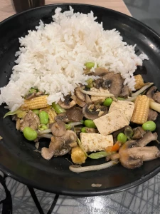 My dinner two days ago at a mongolian grill going tonight to one as part 4