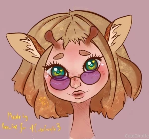 Beautiful artwork that megfish made for me fuck she s so talented i