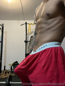 I had a boner while i was working out