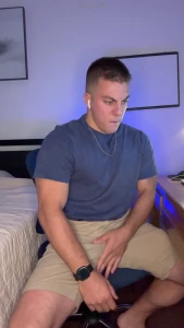 I wanted to touch myself this morning and figured i might as well film