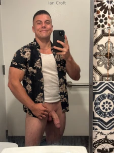 I either wearing something like this or a polo during the summer