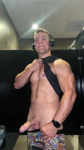 I brought my nerd underwear to the gym today i m also growing out my part 6