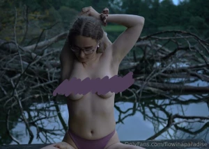 Topless in a thong yoga video where you can see my naked boobies in a