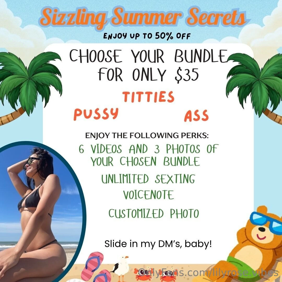Sizzling summer secrets i ll let you in on mine if you let me in on 