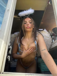 Naughty lil angel who wants to see the x-rated pics from this set gt