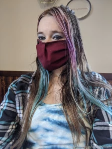 I look mysterious in a mask