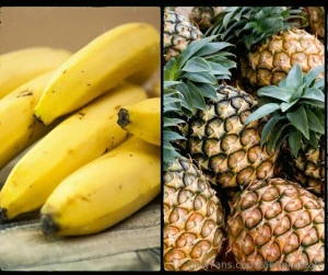 Bananas or pineapples