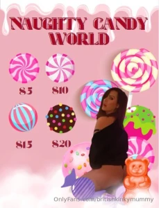 Welcome to my naughty candy world pick your treat and let s have some
