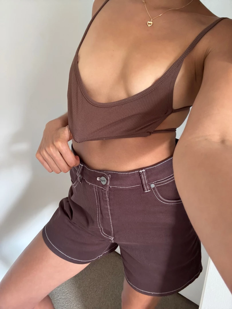 I love wearing brown part 1 