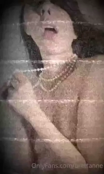 These precious pearls around my neck beading dropping down so 