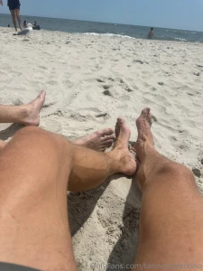 Started with sunbathing ended with him railing me in the sand and sand part 1