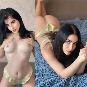 Busty goth girl kitsune_mai just woke up and feels extremely horny she part 66