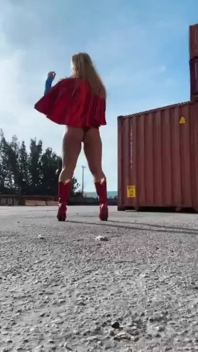 Get ready to be saved by this thick booty 