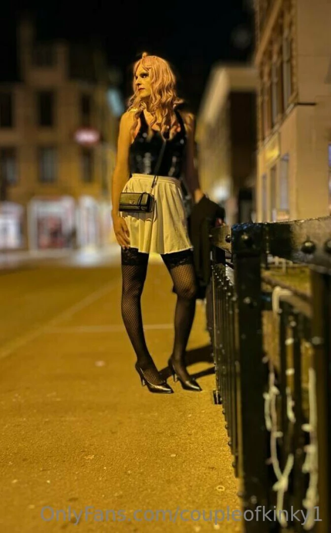 Partying like a sexy girl in the city center part 2 