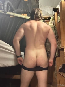 Stripping down after a long morning part 8