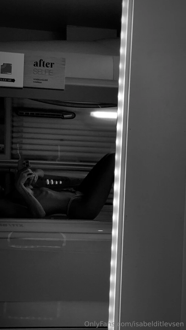 I skal vist have mere fra det her i solariet 