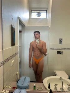 Orange thong yes or no