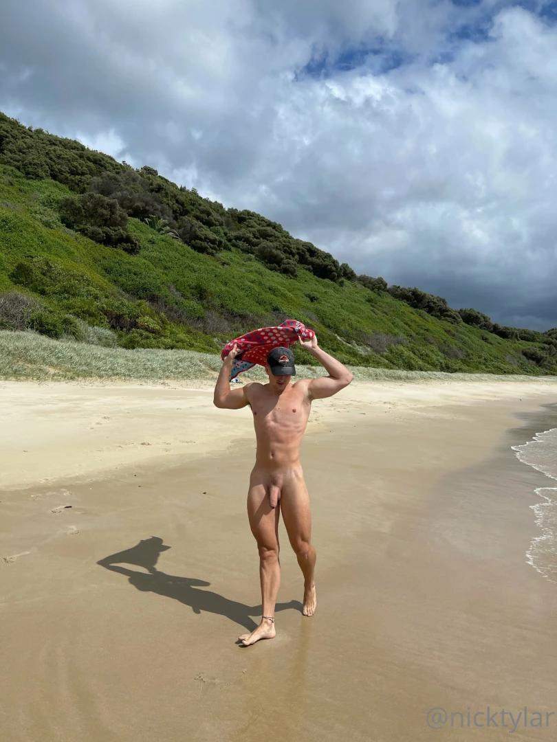 Something about being naked on a beach always gets me in the mood to 