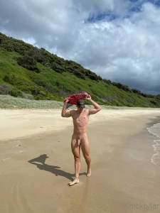 Something about being naked on a beach always gets me in the mood to