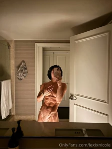 Showing off a masterpiece