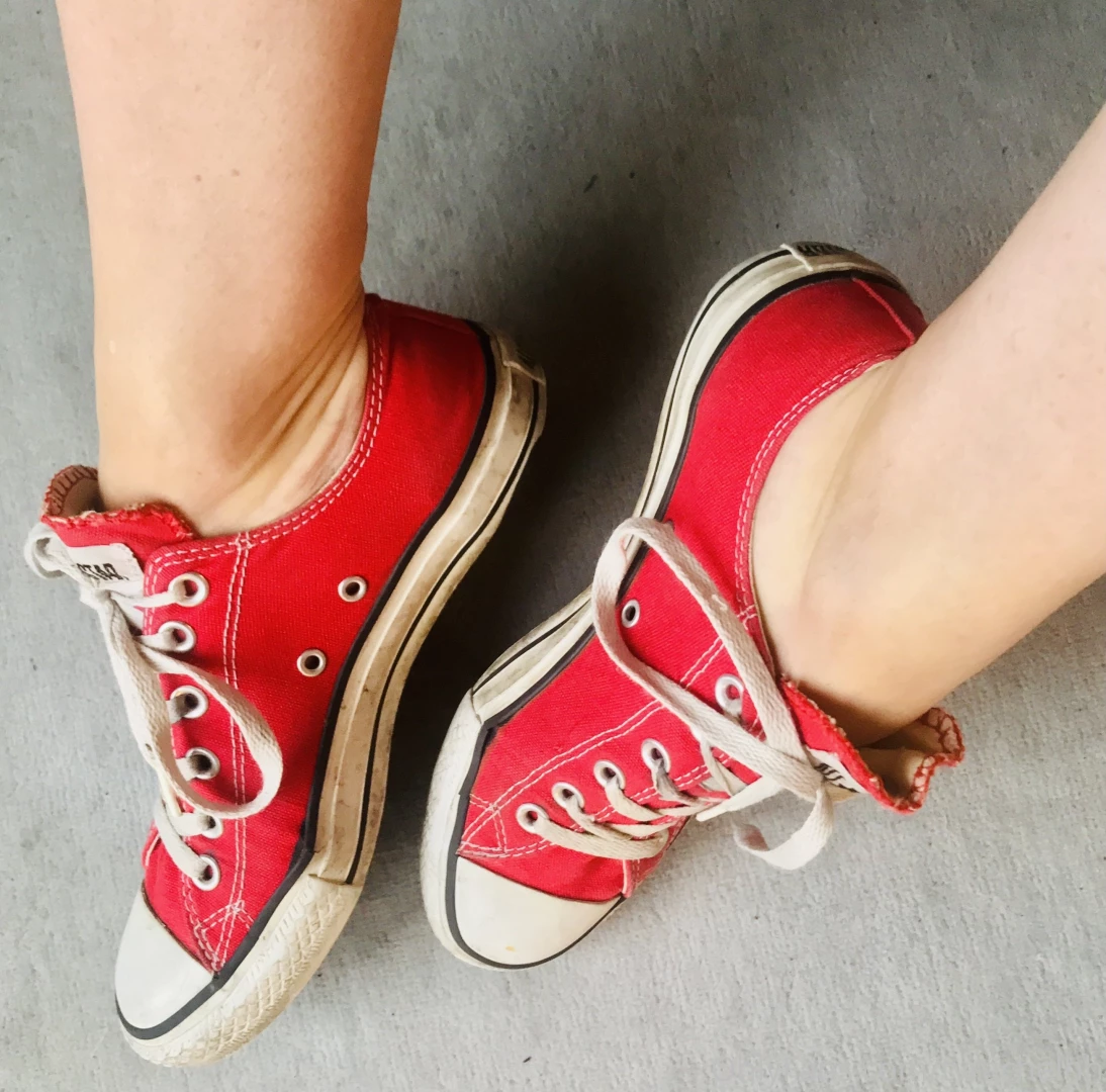 Red chucks seem to be appropriate in the pre-xmas time put them into 