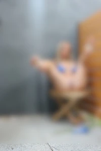 Join me in the outdoor shower she s already creamy and waiting