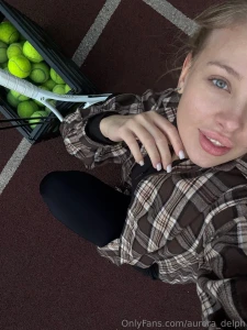 First time playing tennis and you know what it turned out to be harder part 1