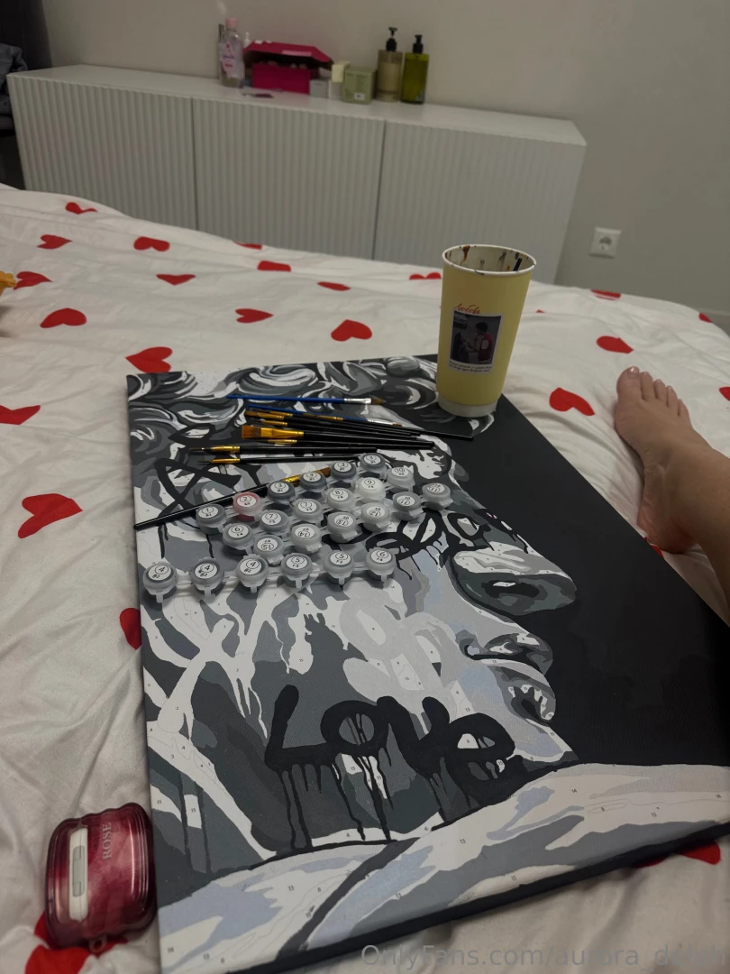 I never thought that painting by numbers could be such a relaxing and 