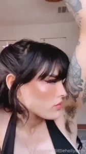 Fyp tattoos egirl cutegirl niceboobs hairy hairyarmpits bush femdom part 2