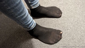 Long fucking day bet you want to sniff my stinky wet socks and yeezys part 1