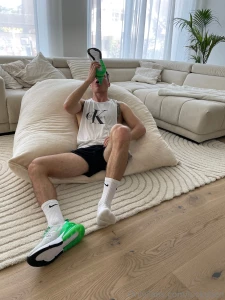 Some green nike 27c sneakers better than a whiskey