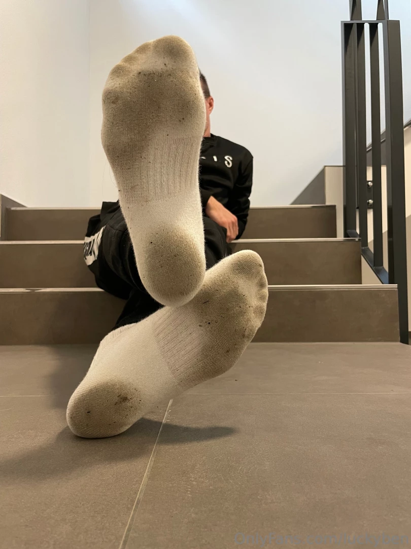 My white socks going black next socks shower what you think 