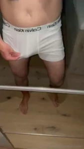 With my white underwear going in to the pool nexttime with my white part 1