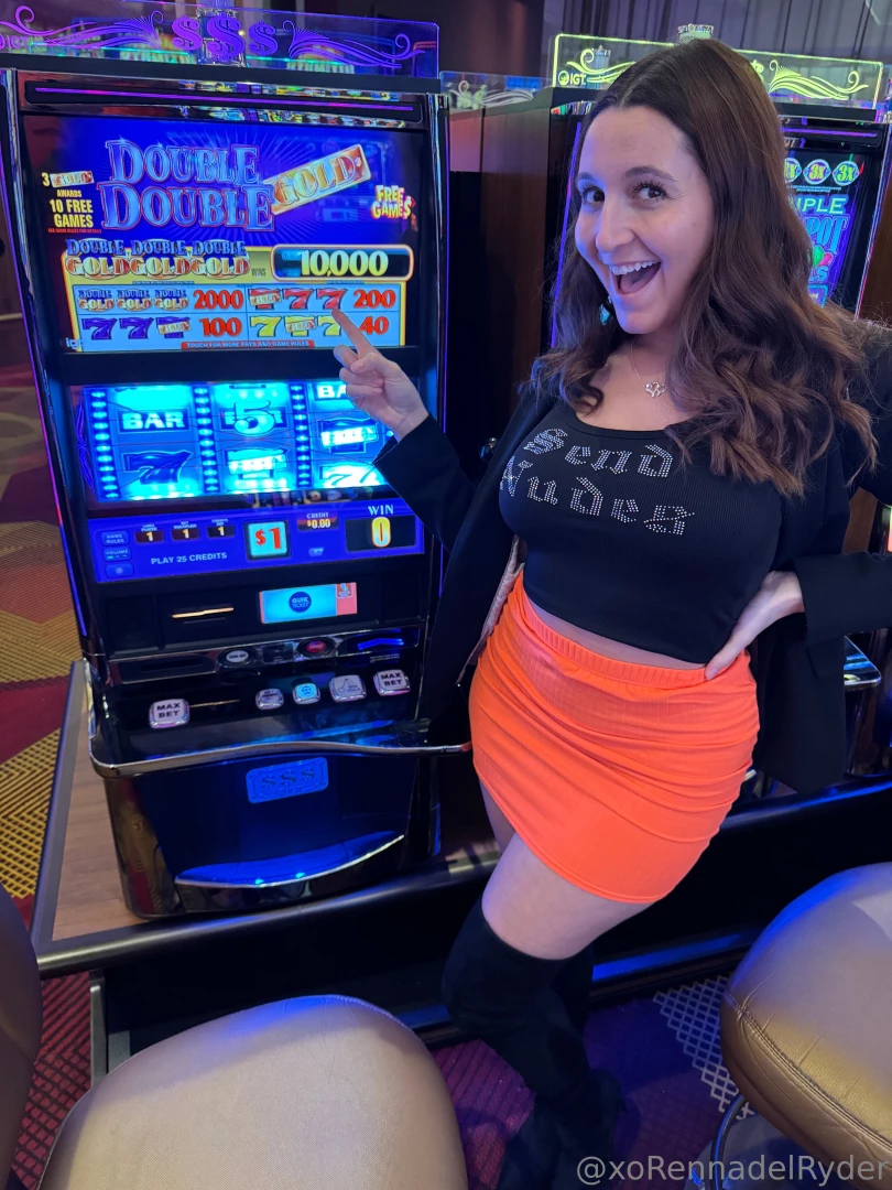 At the casino to see what kind of trouble i can get into wanna help 