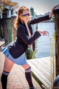 How do you like this sexy flash of my tits outside