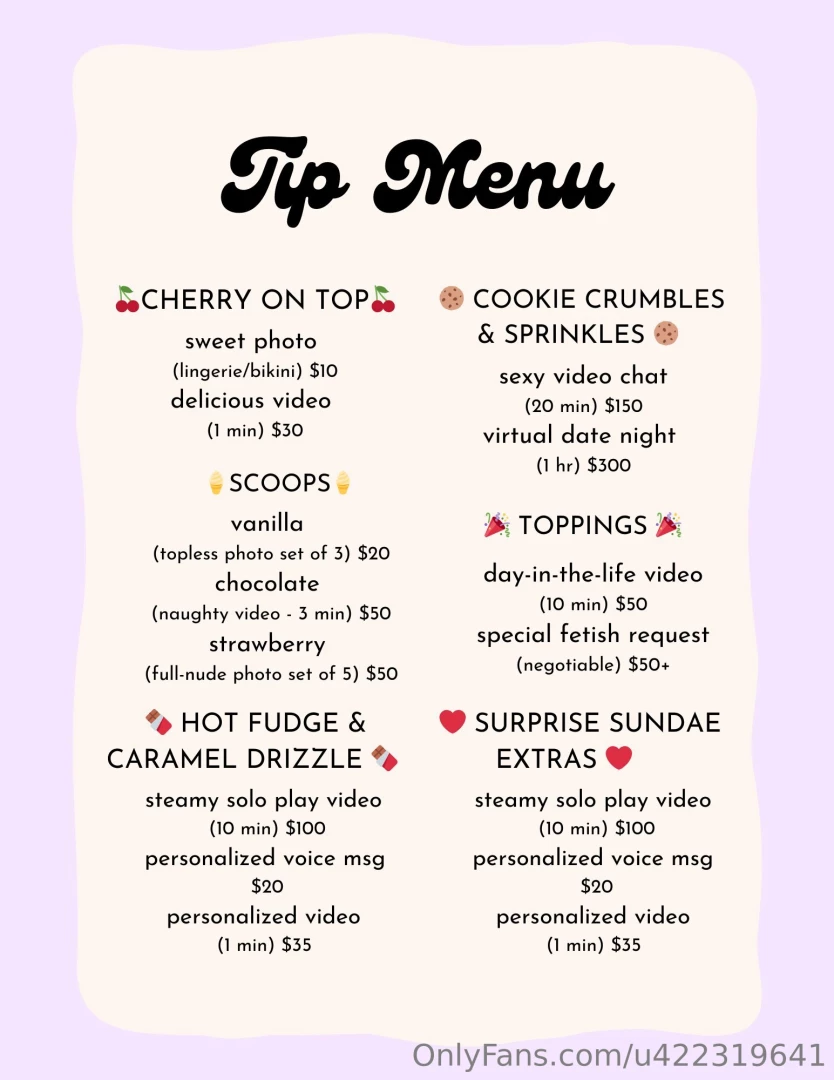 Hey lovelies i m thrilled to introduce my brand new sexy sundae tip 