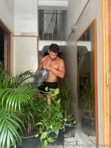 Morning taking care of my plants i love them part 2