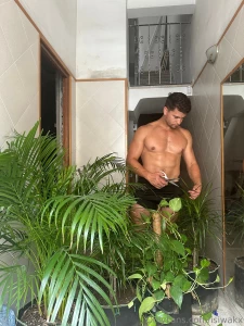 Morning taking care of my plants i love them part 1