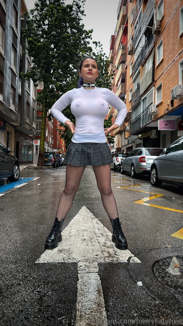 I was caught in the rain in a white top part 2 