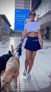 Underboob tops and doggies some of my favourites part 1