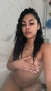 You getting in the shower with