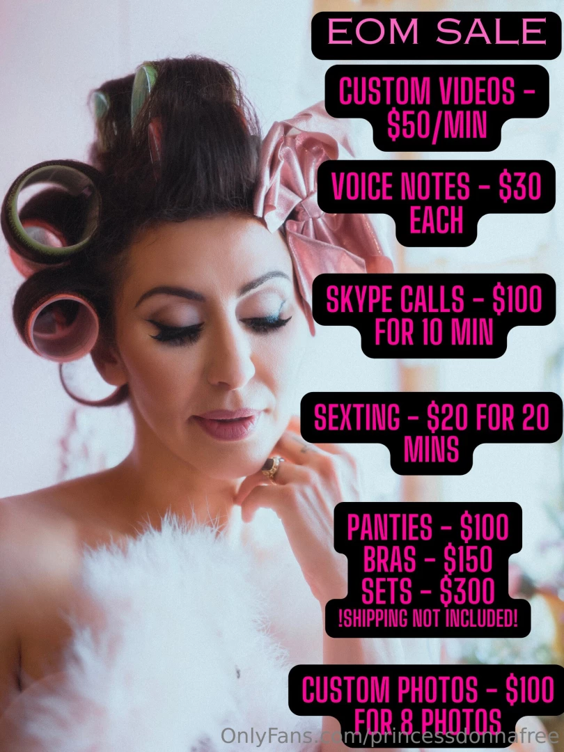 Get ready for some end of month specials 