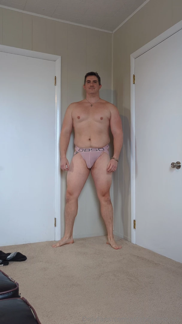 I did a photoshoot in my jock today i m kinda new to wearing them but part 4 