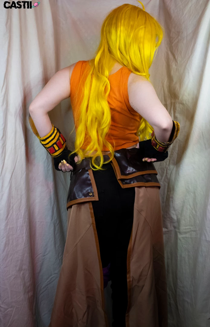 Yang finally taking some time to unwind and relax but first to strip part 4 