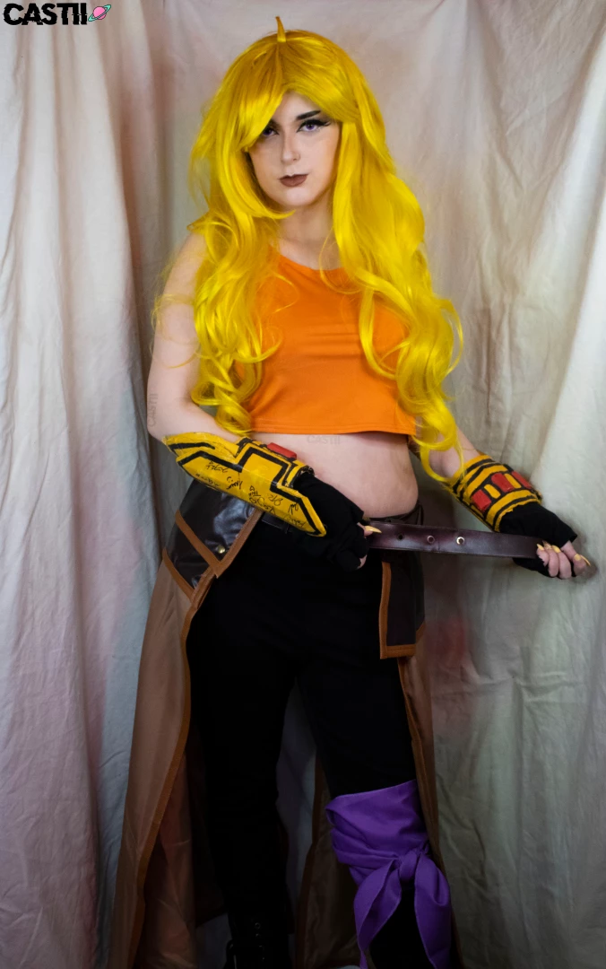 Yang finally taking some time to unwind and relax but first to strip part 5 