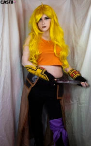 Yang finally taking some time to unwind and relax but first to strip part 5