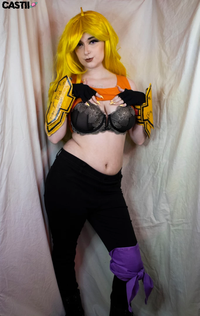 Yang finally taking some time to unwind and relax but first to strip part 8 