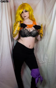 Yang finally taking some time to unwind and relax but first to strip part 8