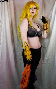 Yang finally taking some time to unwind and relax but first to strip part 9